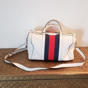 Authentic White Gucci Boston